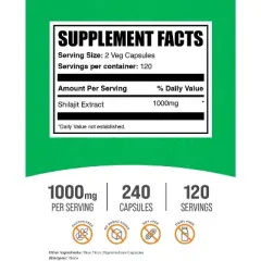 BulkSupplements Shilajit Extract Capsules