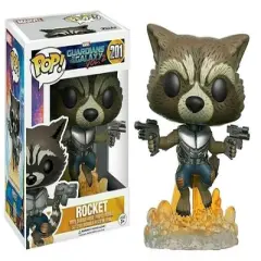 Funko Pop! Movies: Guardians of the Galaxy Vol 2 - Rocket Racoon with Jetpack Backpack Vinyl Figure