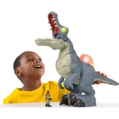 Fisher-Price Imaginext Jurassic World Ultra Snap Spinosaurus Dinosaur