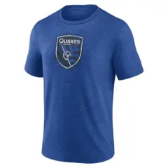 MLS San Jose Earthquakes Men's Short Sleeve Tri-Blend T-Shirt
