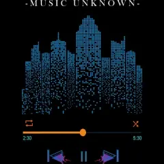 Men's Design By Humans Music Unknown By pilipsjanuarius Tank Top