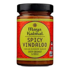 Maya Kaimal Spicy Vindaloo Simmer Sauce - Case of 6/12.5 oz