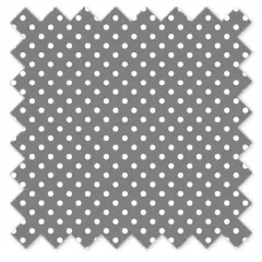 Bacati - Pin Dots Crib/Toddler Bed Skirt - Gray
