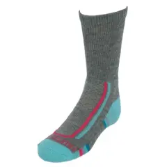 Fruit of the Loom Girl's Active Cushioned Crew Socks (6 Pack)