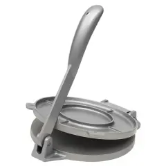 IMUSA 8" Cast Aluminum Tortilla Press - Silver