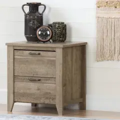 Lionel 2 Drawer Nightstand - South Shore
