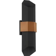 Quoizel Lighting Chasm 1 - Light Sconce in  Matte Black