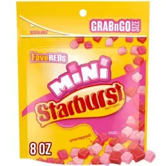 Starburst Minis FaveREDs Fruit Chewy Candy - 8oz