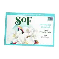 South of France Natural Body Care Blooming Jasmine Triple Milled Soap - 6 oz