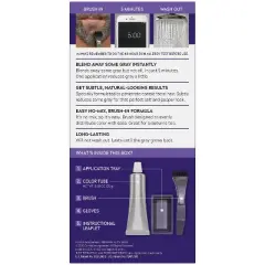 Just For Men Touch of Gray Mustache & Beard Color - Light & Med Brown