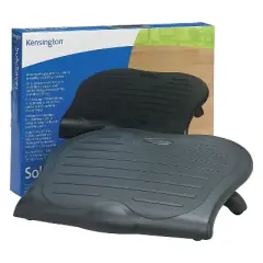 Kensington Footrest w/Nonskid Surface 21-1/8"x14-3/16"x3-1/2-5" Black 56152