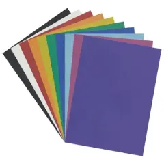 Pacon Poster Board Classroom Pack, 22 x 28 Inches, 4-Ply Thickness, Assorted Color, Pack of 50
