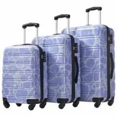 Dexmalle Hardshell Luggage Sets 3 pcs Spinner Suitcase with TSA Lock