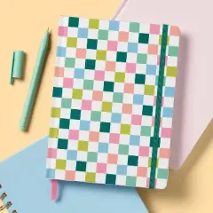 Bound 6"x8" with Elastic Closure - Checkerboard - up&up&trade;