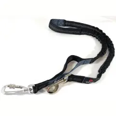 Hands-Free Dog Leash with Locking Carabiner & Waterproof Pouch for Walking, Jogging, Running & Hiking