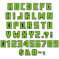 Eureka&reg; Minecraft Deco Letters, 176 Pieces