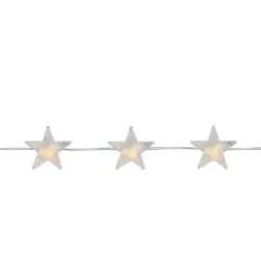 Northlight LED Star Micro Fairy Christmas Lights - Warm White - 6.25' Copper Wire - 20ct