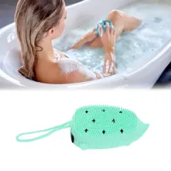 Unique Bargains Cartoon Hedgehogs Bath Brush 1 Pc