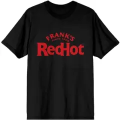 Franks RedHot Logo Women's Black T-Shirt