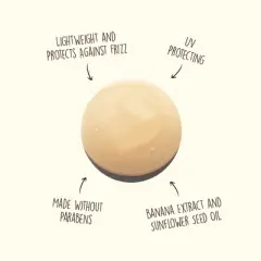 Sun Bum Revitalizing Air Dry Hair Cream - 6 fl oz