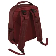 Hudson Baby Premium Diaper Bag Backpack and Changing Pad, Burgundy, One Size