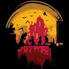 Women's Design By Humans Trck or Treat By designpro44 Racerback Tank Top