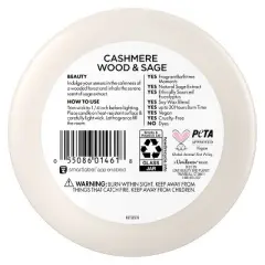 Beloved Cashmere Wood and Sage 2-Wick Candle - 11.5oz