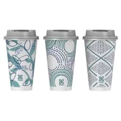 Dixie To Go Disposable Hot Cups & Lids - 16oz