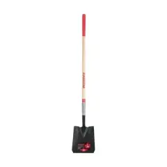Razor-Back 59.5 in. Steel Square Digging Shovel Wood Handle