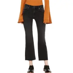 Free People Womens Rita Cropped Jeans