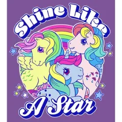 Girl's My Little Pony Shine Like a Star Circle T-Shirt