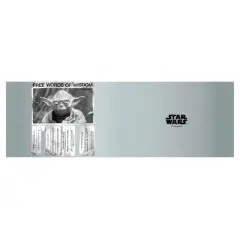 Star Wars Yoda Free Words of Wisdom Stainless Steel Tumbler w/Lid