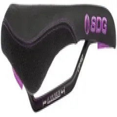 SDG Radar Saddle - Chromoly, Black/Purple