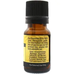 Plantlife Cumin Aromatherapy Essential Oil &ndash; 100% Pure, Therapeutic Grade, No Additives or Fillers, 10 ml