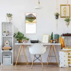 2026 Square Wall Calendar, Vietnam, 16-Month Passport Collection Theme with 180 Reminder Stickers (12x12 In)