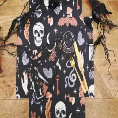C&F Home Halloween Magic Decorative 100% Cotton Table Runner 14" x 72"