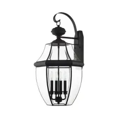 Livex Lighting Monterey 4 - Light Wall Light in  Black