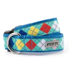 The Worthy Dog Haberdashery Argyle Dog Collar