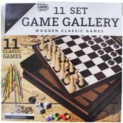 Anker Play Family Game Gallery | 11 Wooden Classic 2-Player Games