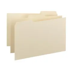 Smead Card Guide, Plain 1/3-Cut Tab (Blank), 4"H x 6"W, Manila, 100 per Box (56030)