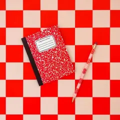 Daydream Society - Mini Composition Notebook in Candy Apple Red - Pack of 1 Mini Notebook