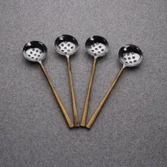 Inox Artisans Medicki Olive Spoon 4 Pc. Set
