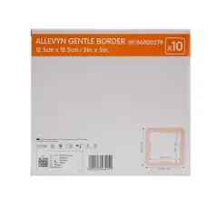 Smith & Nephew 66800279 Allevyn Gentle Border 5 in. x 5 in. (Each)
