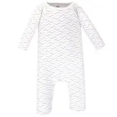 Touched by Nature Baby Organic Cotton Coveralls 3pk, Marching Elephant