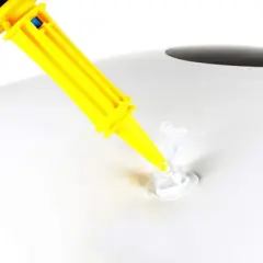 Okuna Outpost 2 Pack Blow Up Dice Jumbo with Air Pump for Summer Gathering, Kids Games, White, 20 in