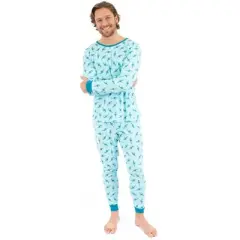 Leveret Mens Two Piece Cotton Pajamas