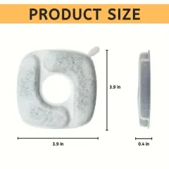 Nispira Cat Water Fountain Filter Replacement Filters for Veken 67oz, 95oz, 135oz Automatic Pet Fountain Dog Water Dispenser, 12 Packs