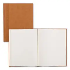 Blueline Da Vinci Notebook, 1-Subject, Medium/College Rule, Tan Cover, (75) 9.25 x 7.25 Sheets