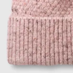 Isotoner Adult Recycled Knit Beanie - Blush