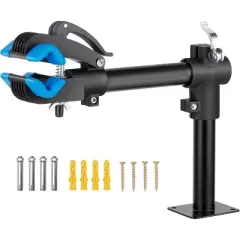Snynuxx Bike Repair Stand Bench Mount Bike Stand Wall Mounted Bike Work Stand Bicycle Maintenance Rack Bike Clamp for Road Mountain Bike,Road Bike